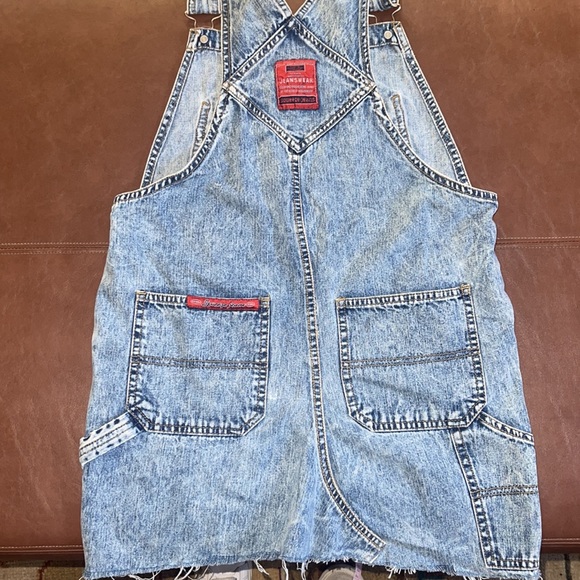 Vintage Denim Overall Dress - Picture 7 of 7